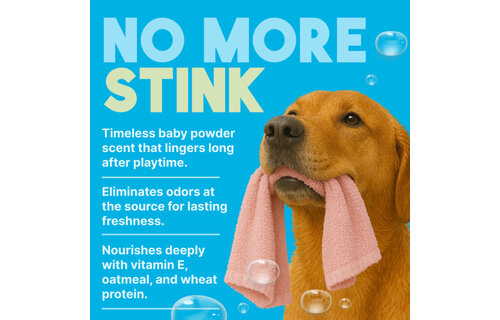 TropiClean Baby Powder Deodorizing Pet Spray 8 oz