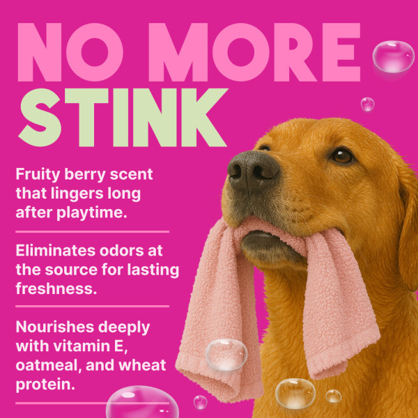 TropiClean Berry Fresh Deodorizing Pet Spray 8 oz