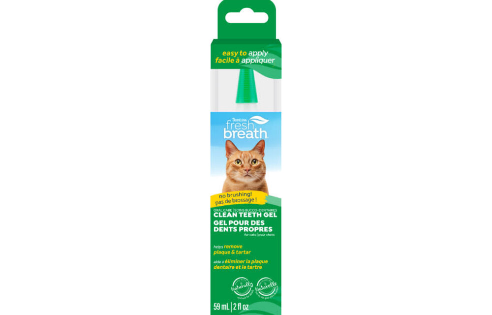 Tropiclean Fresh Breath Clean Teeth Gel Cat 2oz