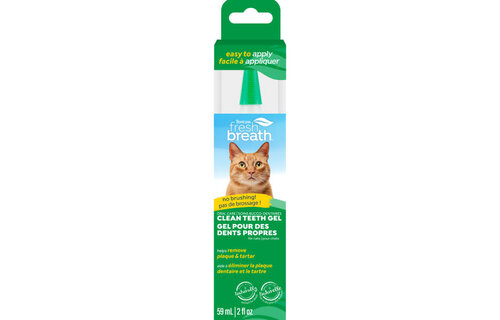 Tropiclean Fresh Breath Clean Teeth Gel Cat 2oz