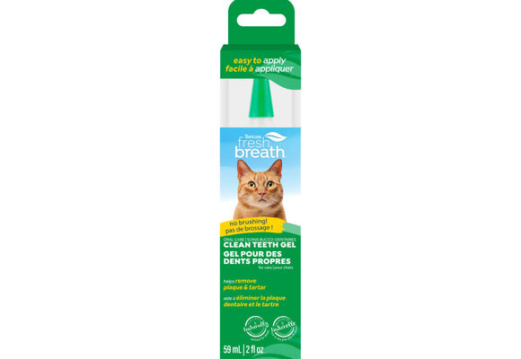 Tropiclean Fresh Breath Clean Teeth Gel Cat 2oz