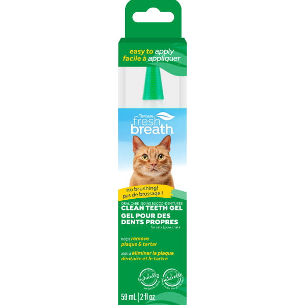Tropiclean Fresh Breath Clean Teeth Gel Cat 2oz