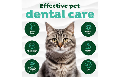 Tropiclean Fresh Breath Clean Teeth Gel Cat 2oz