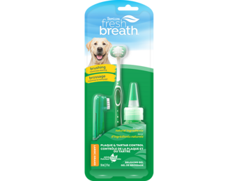 Tropiclean Fresh Breath Oral Care Kit for Dogs 2oz