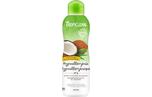 TropiClean Gentle Coconut Hypoallergenic Shampoo 20 oz