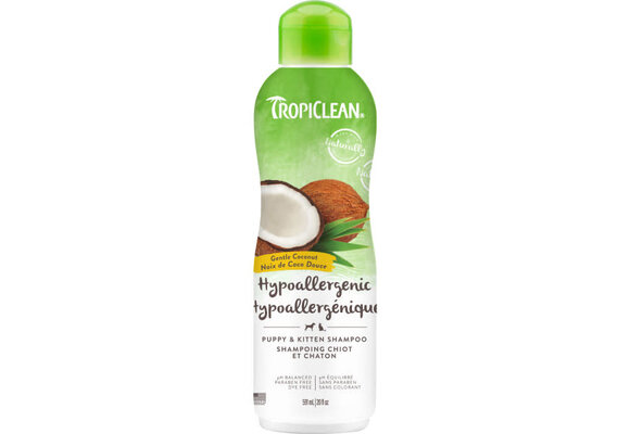 TropiClean Gentle Coconut Hypoallergenic Shampoo 20 oz