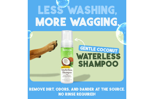 TropiClean Waterless Hypoallergenic All Shampoo 8 oz