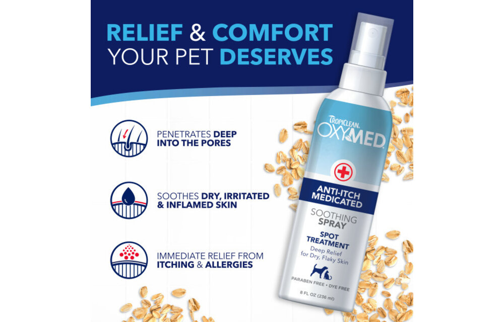 TropiClean Anti-Itch Spray 8 oz