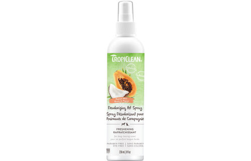 TropiClean Papaya Deodorizing Pet Spray 8 oz