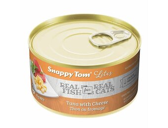 Snappy Tom Lites Tuna with Cheese Cat 156gm