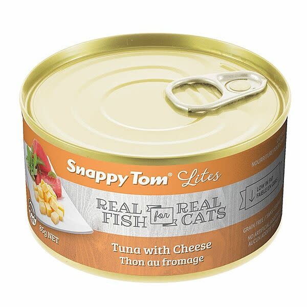 Snappy Tom Lites Tuna with Cheese Cat 156gm