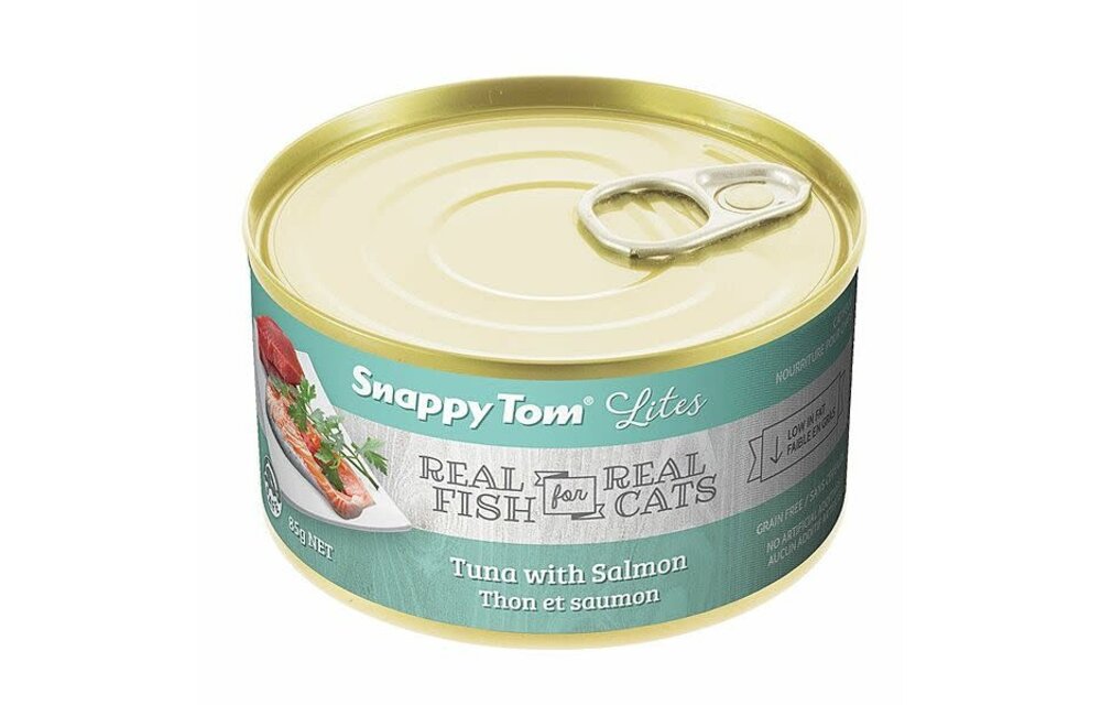 Snappy Tom Lites Tuna & Salmon 156g