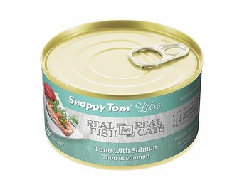 Snappy Tom Lites Tuna & Salmon 156g