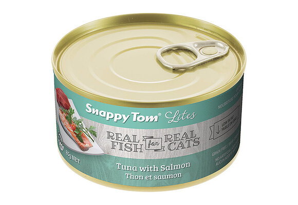 Snappy Tom Lites Tuna & Salmon 85g