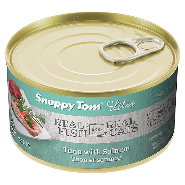 Snappy Tom Lites Tuna & Salmon 85g