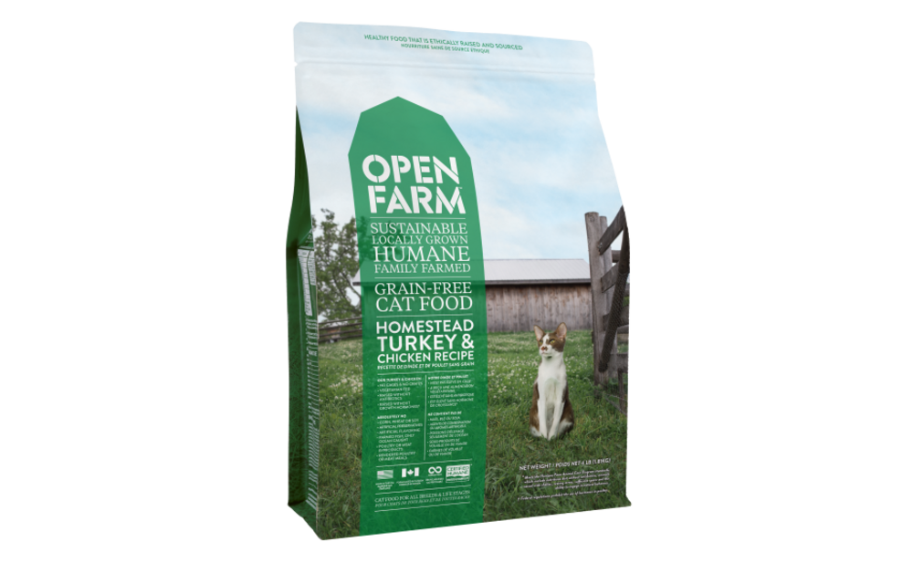 Open Farm Cat Homestead Turkey & Chicken 4 lb