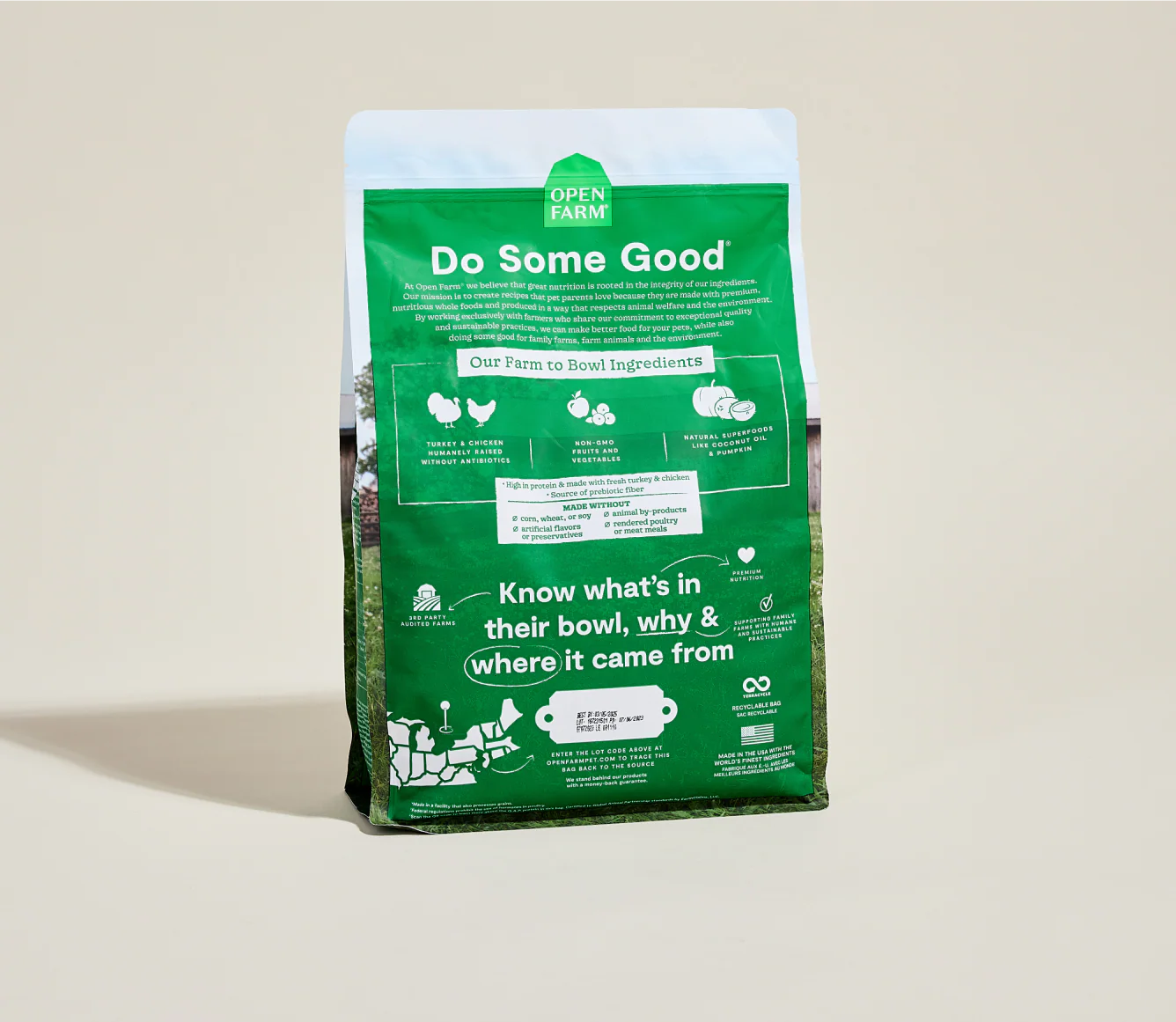 Open Farm Cat Homestead Turkey & Chicken 4 lb