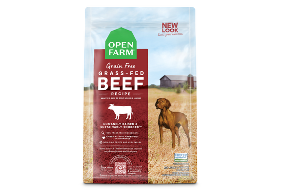 Open Farm Dog Grass Fed Beef 4lb