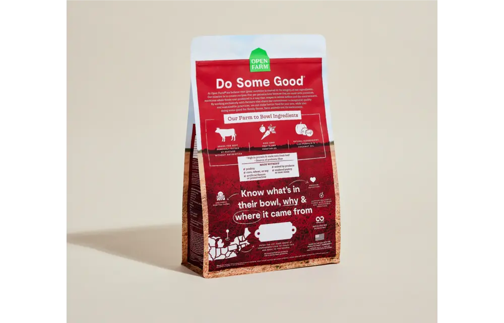 Open Farm Dog Grass Fed Beef 4lb