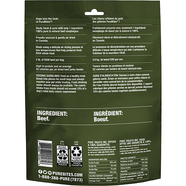 Purebites Beef Jerky 213GM