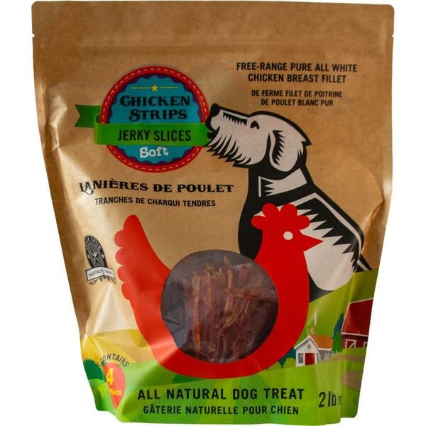 *New*Silverspur Chicken Jerky Slices Value Size 907GM