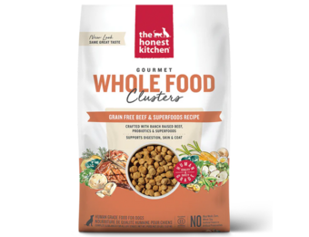 Honest Kitchen GF Clusters Whole Food Beef Dog 5 lb