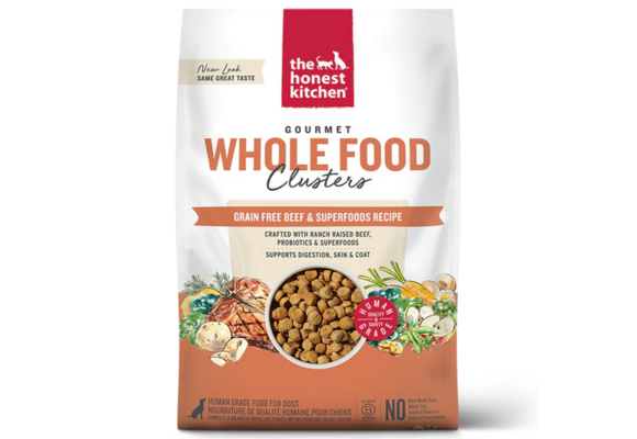 Honest Kitchen GF Clusters Whole Food Beef Dog 5 lb