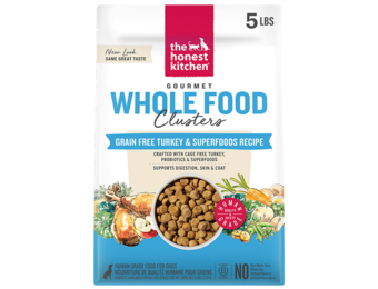 Honest Kitchen GF Clusters Whole Food Turkey Dog 5 lb