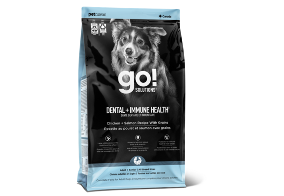 Go! Dog Dental & Immune Health Chicken & Salmon 18lb