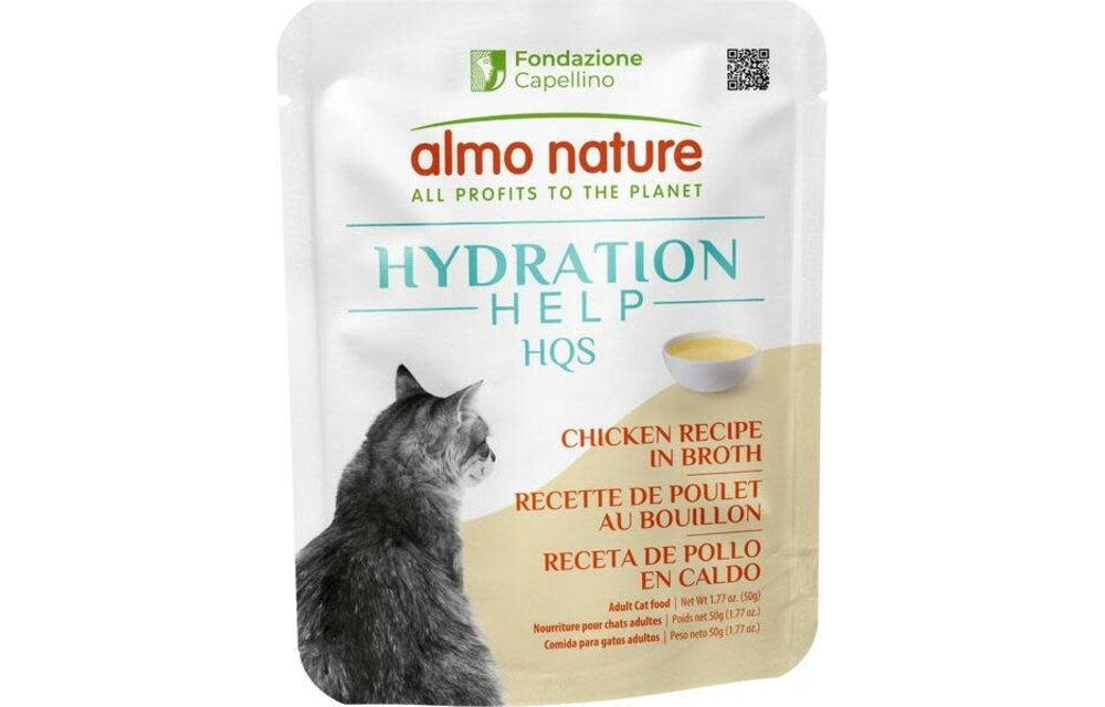 Almo Hydration Help Chicken Broth w/Chicken Fillet 50g)