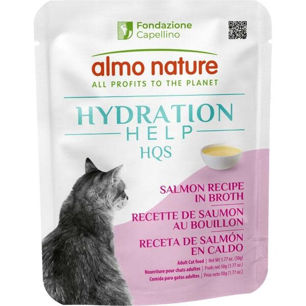 Almo Hydration Help Salmon Broth w/Salmon Fillet 50g