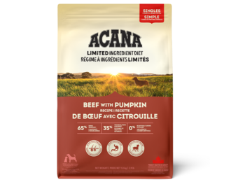 *New* Acana Dog Beef with Pumpkin 1.8 kg