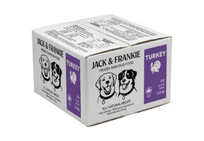 *New*Jack & Frankie Raw Dog Turkey Premium 8lb