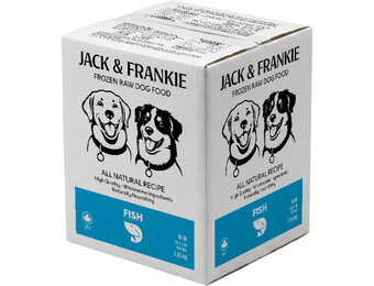 *New*Jack & Frankie Raw Dog Fish Premium 16lb
