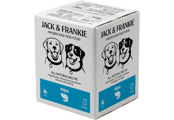 *New*Jack & Frankie Raw Dog Fish Premium 16lb