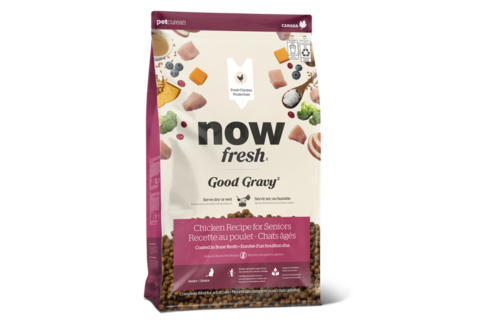 *New*NOW Cat Good Gravy Grain Free Chicken Senior 3lb