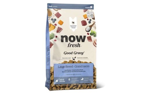 *New*NOW Dog Good Gravy Beef w/Grains Large Breed 12lb