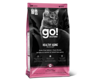 *New*Go! Cat Healthy Aging Grain Free Salmon & Duck 3lb