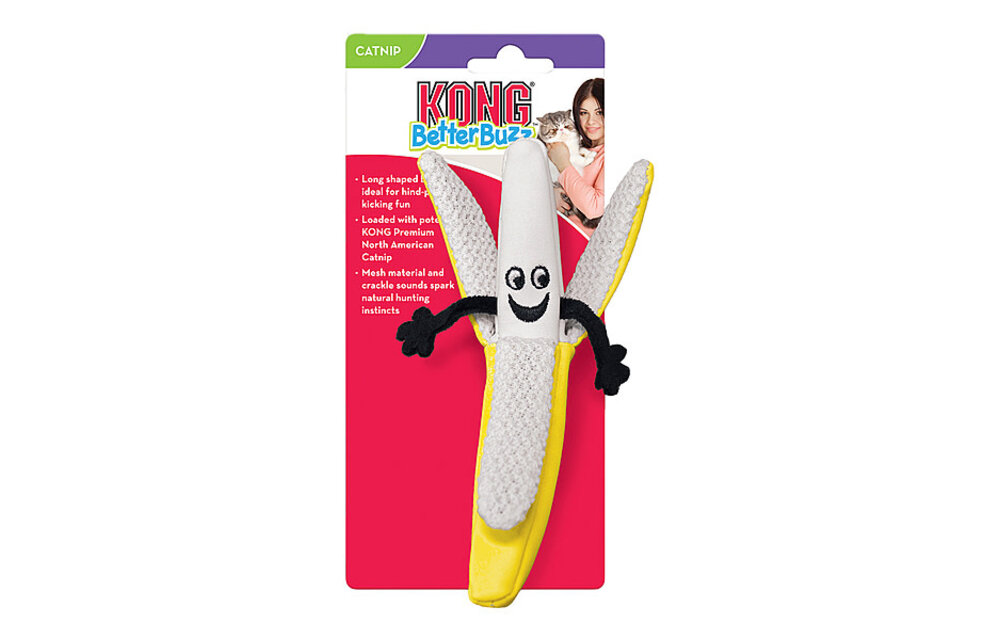 Kong Better Buzz Banana | Cat