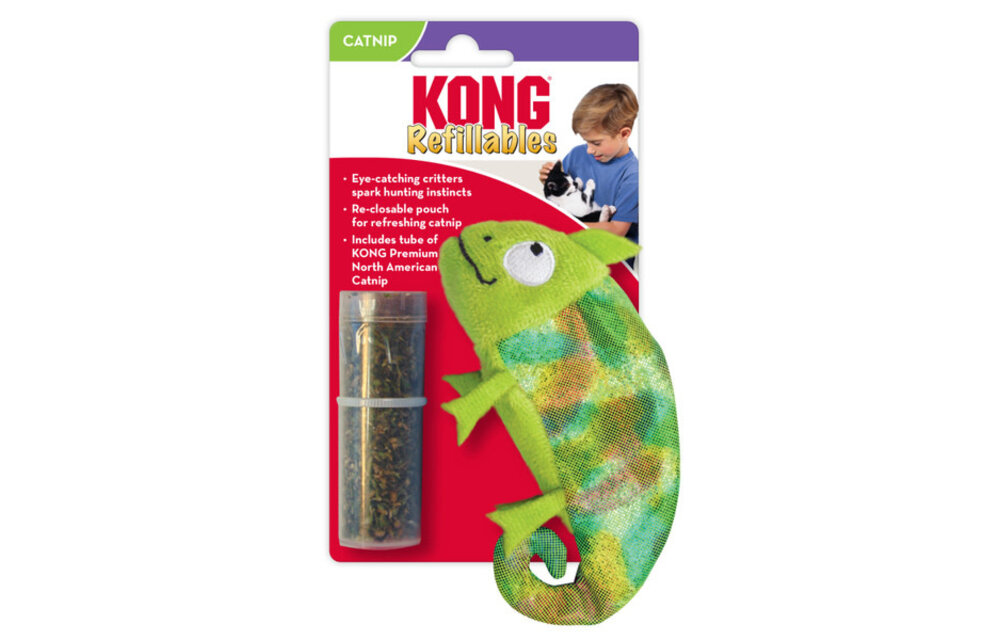 Kong Refillables Chameleon | Cat