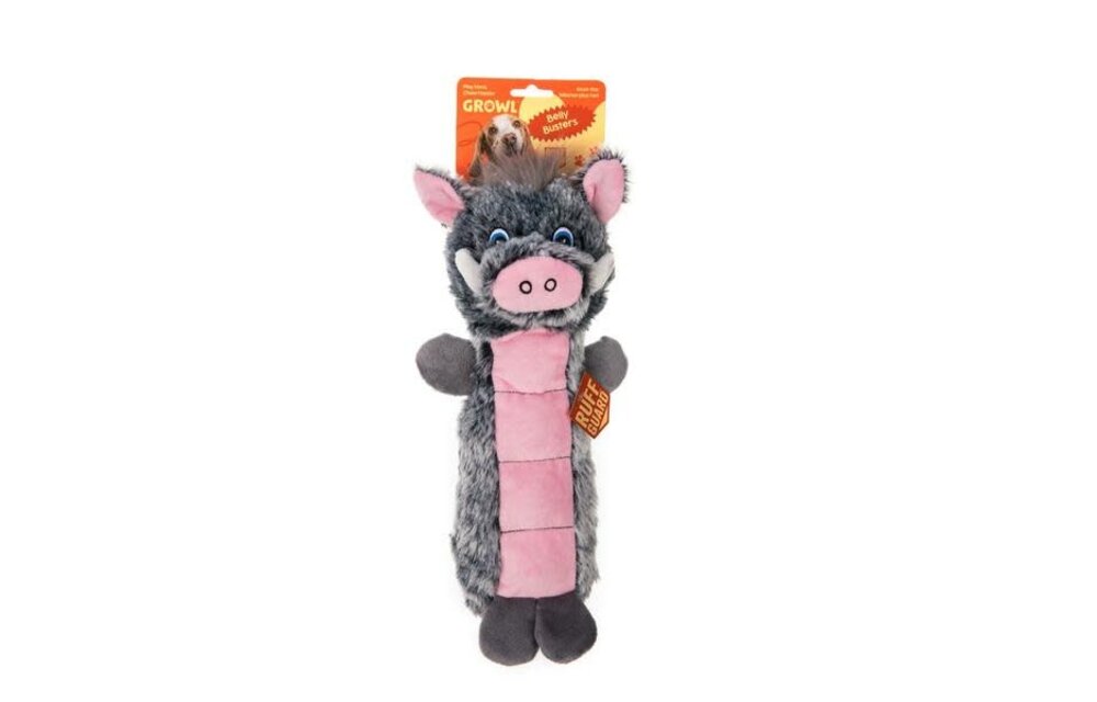 Growl Belly Busters Warthog Gray 12"