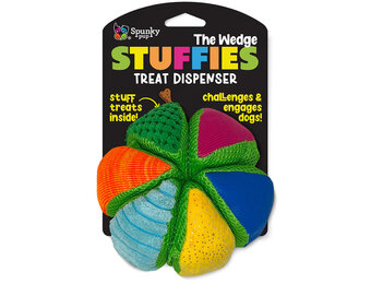 Spunky Pup  Stuffies Treat Dispensing The Wedge