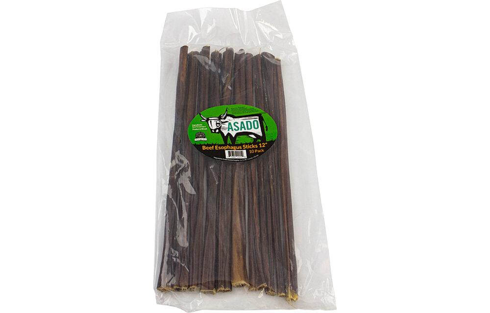 ASADO Beef Esophagus Stick 10pk 12"