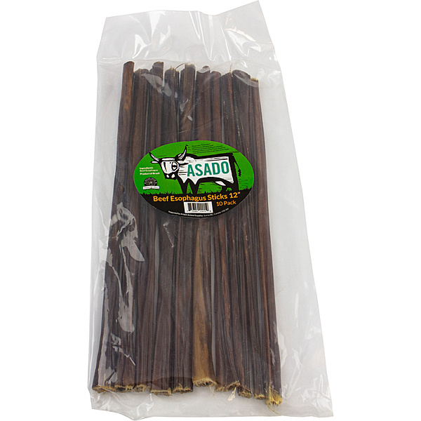 ASADO Beef Esophagus Stick 10pk 12"