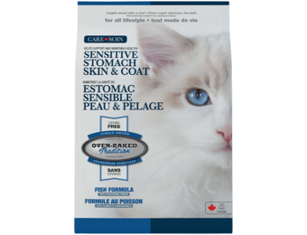 Oven-Baked Tradition Cat Care Sensitive Stomach ALS GF Fish 5lb