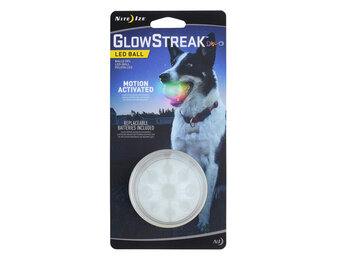 Nite Ize GlowStreak LED Ball Disc-O
