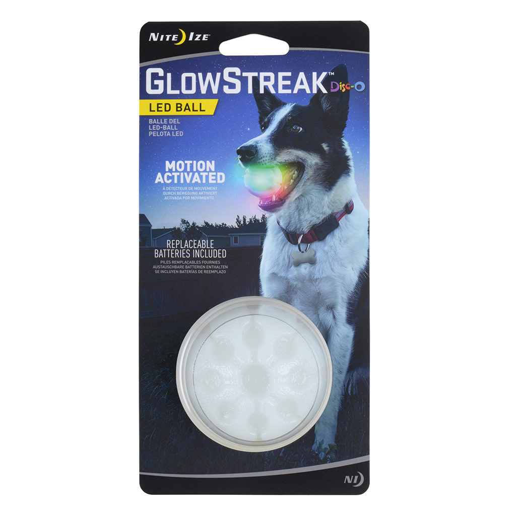 Nite Ize GlowStreak LED Ball Disc-O