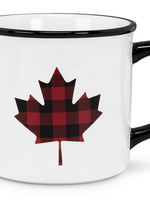 Abbott Plaid Maple Leaf Mug