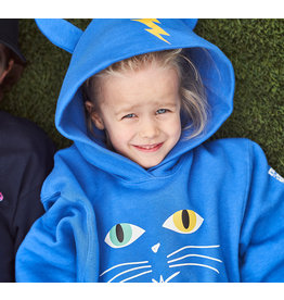 FIJM BLUE CAT KID SWEATER