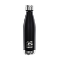 FIJM Logo Black Waterbottle